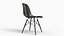 Eames Plastic Side Chair DSW Full Black