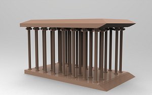 Temple in ancient Greek style
