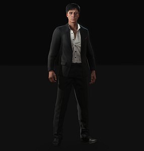 Tony Character PBR Ready Game 3D model