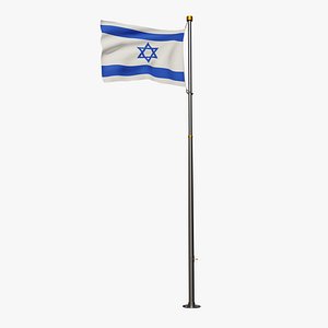 Pole Flag Israel