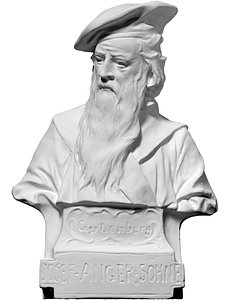 scan bust gutenberg photosculpture 3ds free