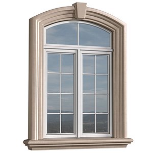 3D Arc Classical frame Window