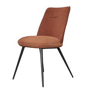 Fauteuil tissu safran Luz Couleur safran ZAGO chair