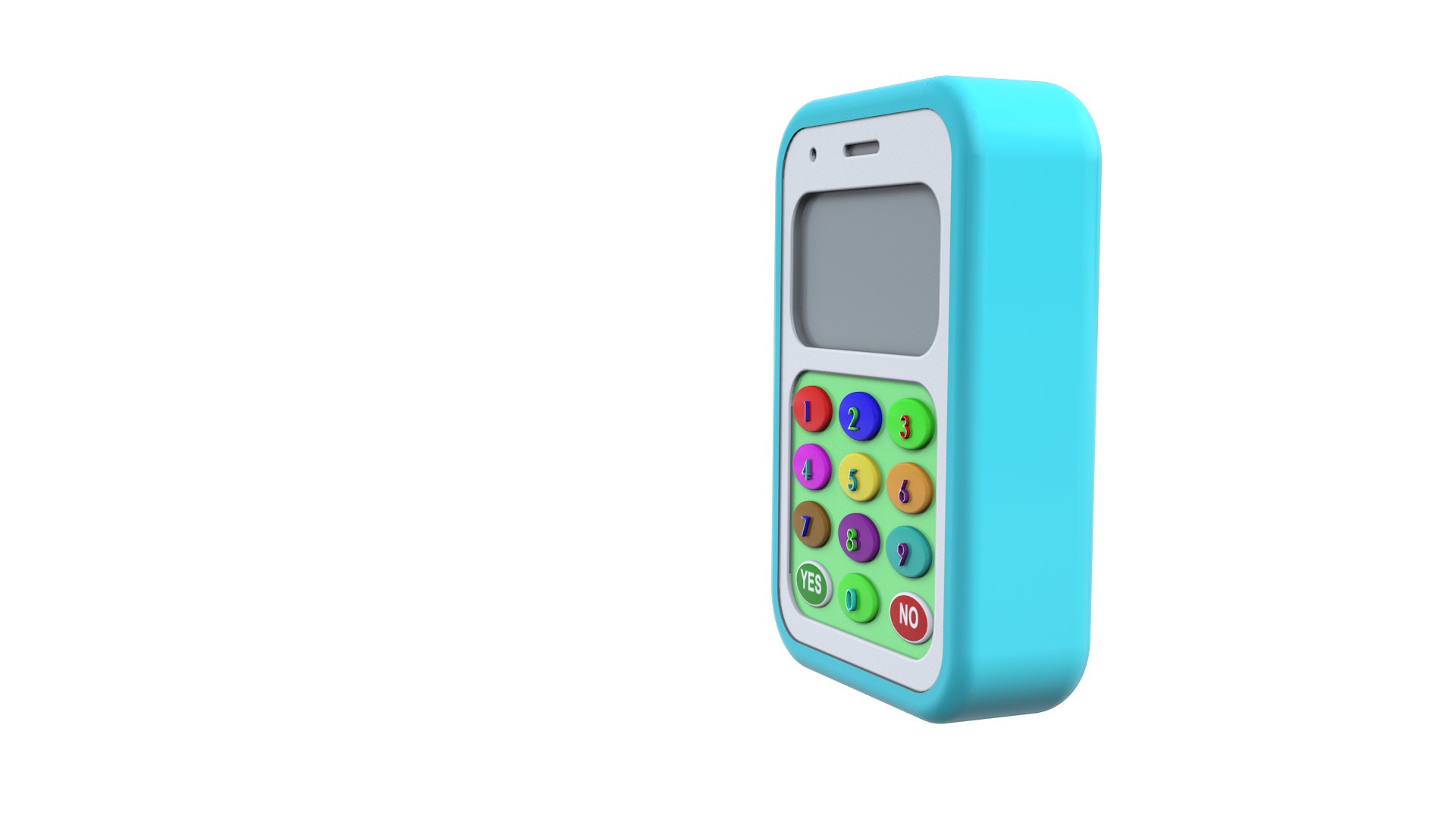 Toy phone 3D - TurboSquid 1494475