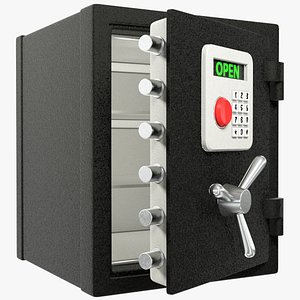 3D safe opening door
