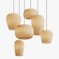 Axel Hanging Lamp White