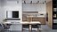 Scandinavian apartment interior 50sqm