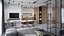 Scandinavian apartment interior 50sqm