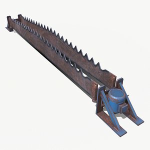 3D Saw Blade Trap 2 model
