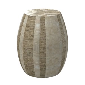 Dali Outdoor Stool Tan 3D