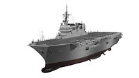 JMSDF Hyuga class helicopter carrier