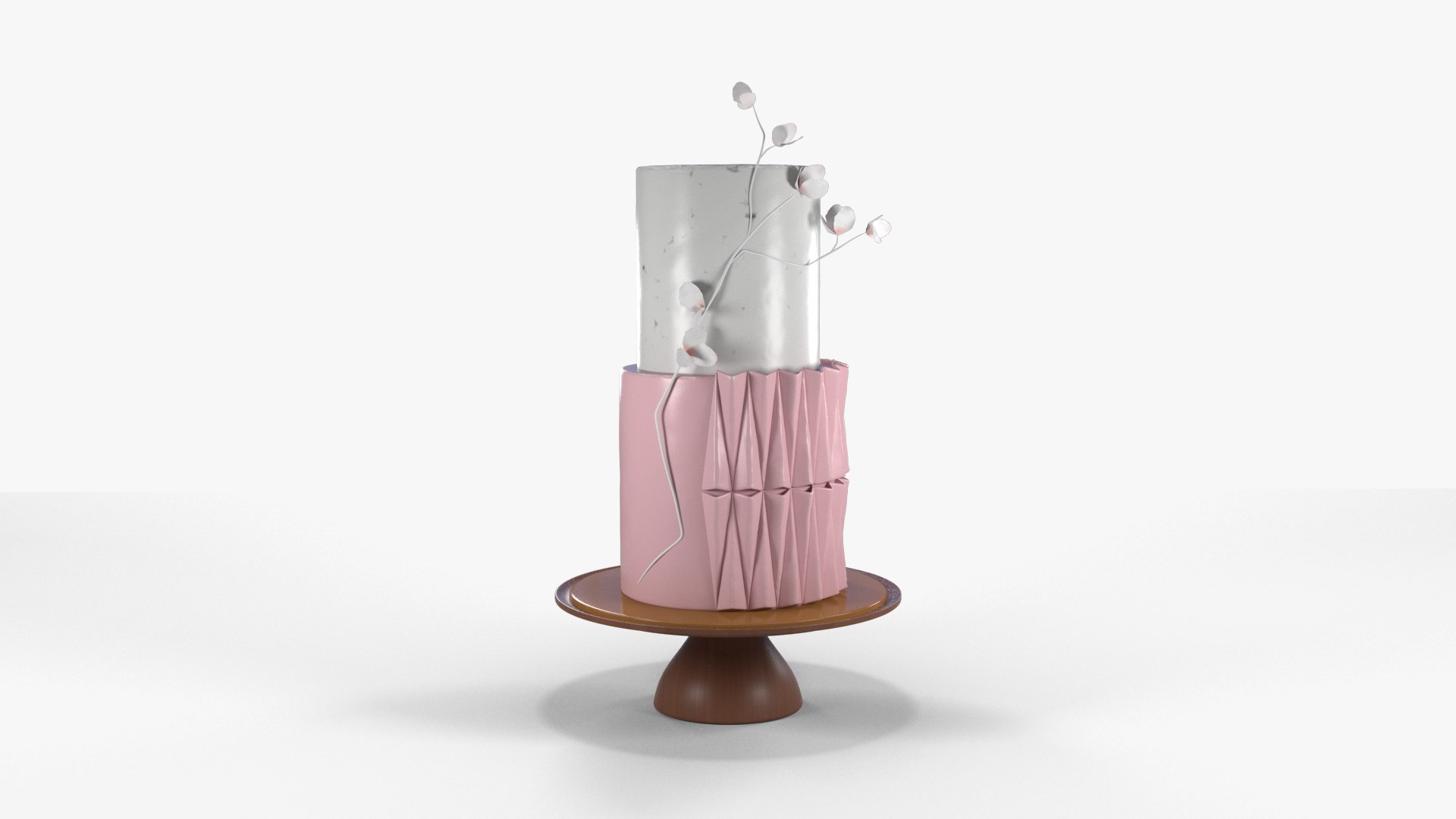 Wedding cake 2 3D model https://p.turbosquid.com/ts-thumb/jH/9esdZL/26/cake_02_1920x1080_rgb_02/jpg/1637426319/1920x1080/fit_q87/d5762224aef333ad9baa8edc23cec39ec7837509/cake_02_1920x1080_rgb_02.jpg