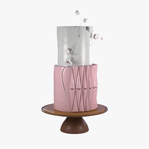 Wedding cake 2 3D model