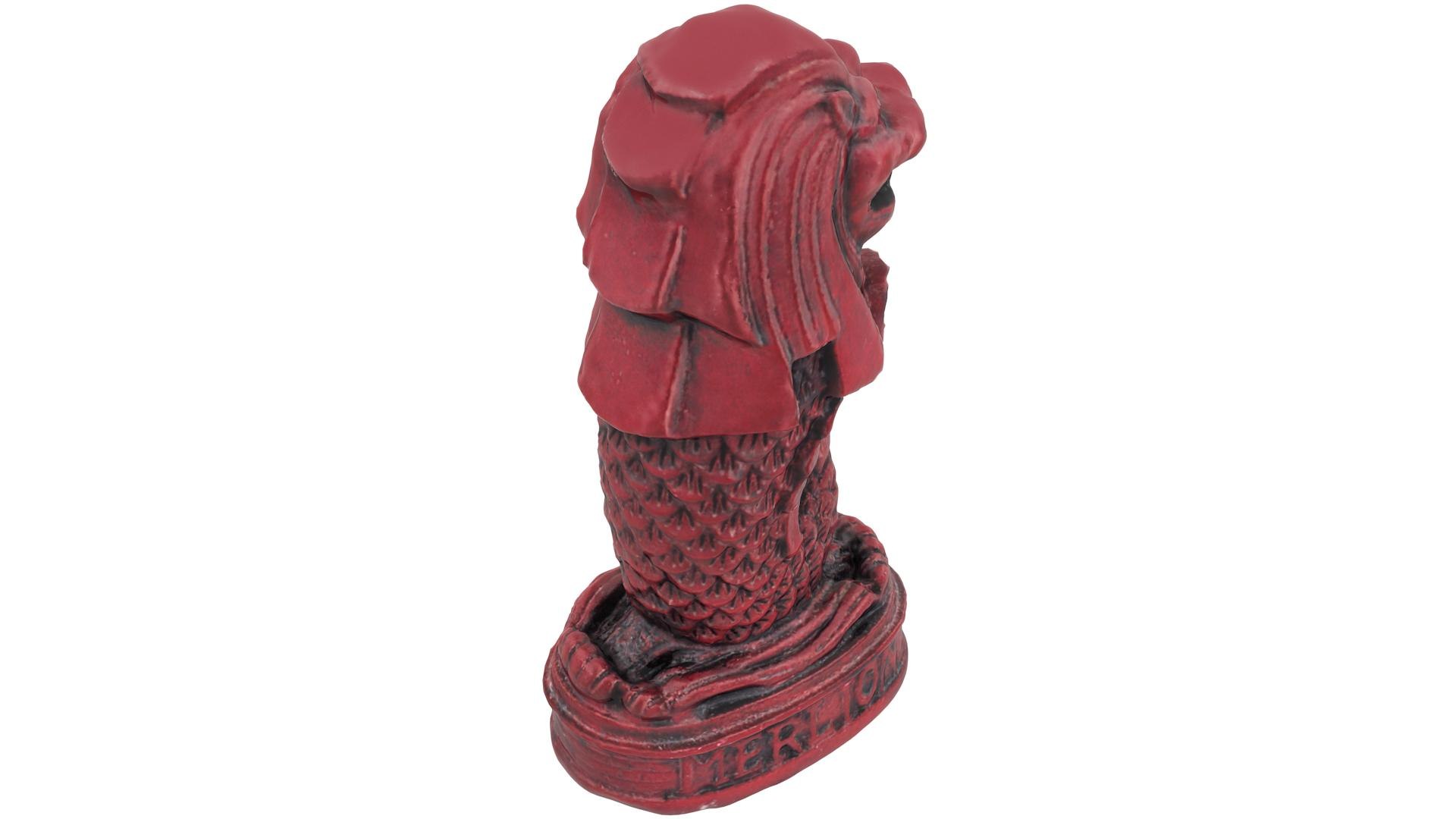 3d Model Merlion Figurine - Versions