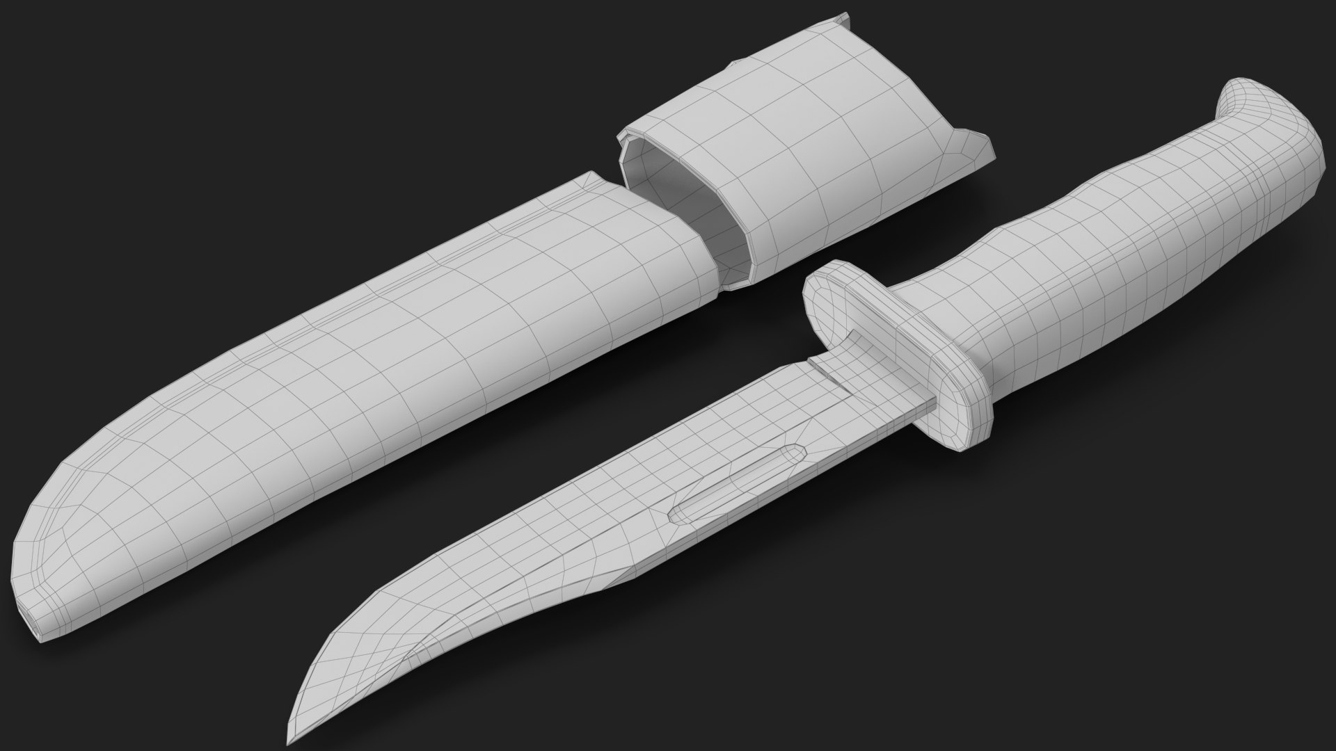 Hunting Knife in a Leather Sheath 3 3D model https://p.turbosquid.com/ts-thumb/jH/D5ocNq/fx/wireframe_09/jpg/1714556834/1920x1080/fit_q87/2e657b20ae7d34aa78436913a68b08b09c8b3850/wireframe_09.jpg