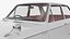 Toyota Corolla E10 der 1. Generation, Baujahr 1966, weiß manipuliert