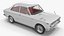 Toyota Corolla E10 der 1. Generation, Baujahr 1966, weiß manipuliert