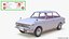 Toyota Corolla E10 der 1. Generation, Baujahr 1966, weiß manipuliert