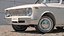 Toyota Corolla E10 der 1. Generation, Baujahr 1966, weiß manipuliert