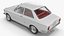 Toyota Corolla E10 der 1. Generation, Baujahr 1966, weiß manipuliert