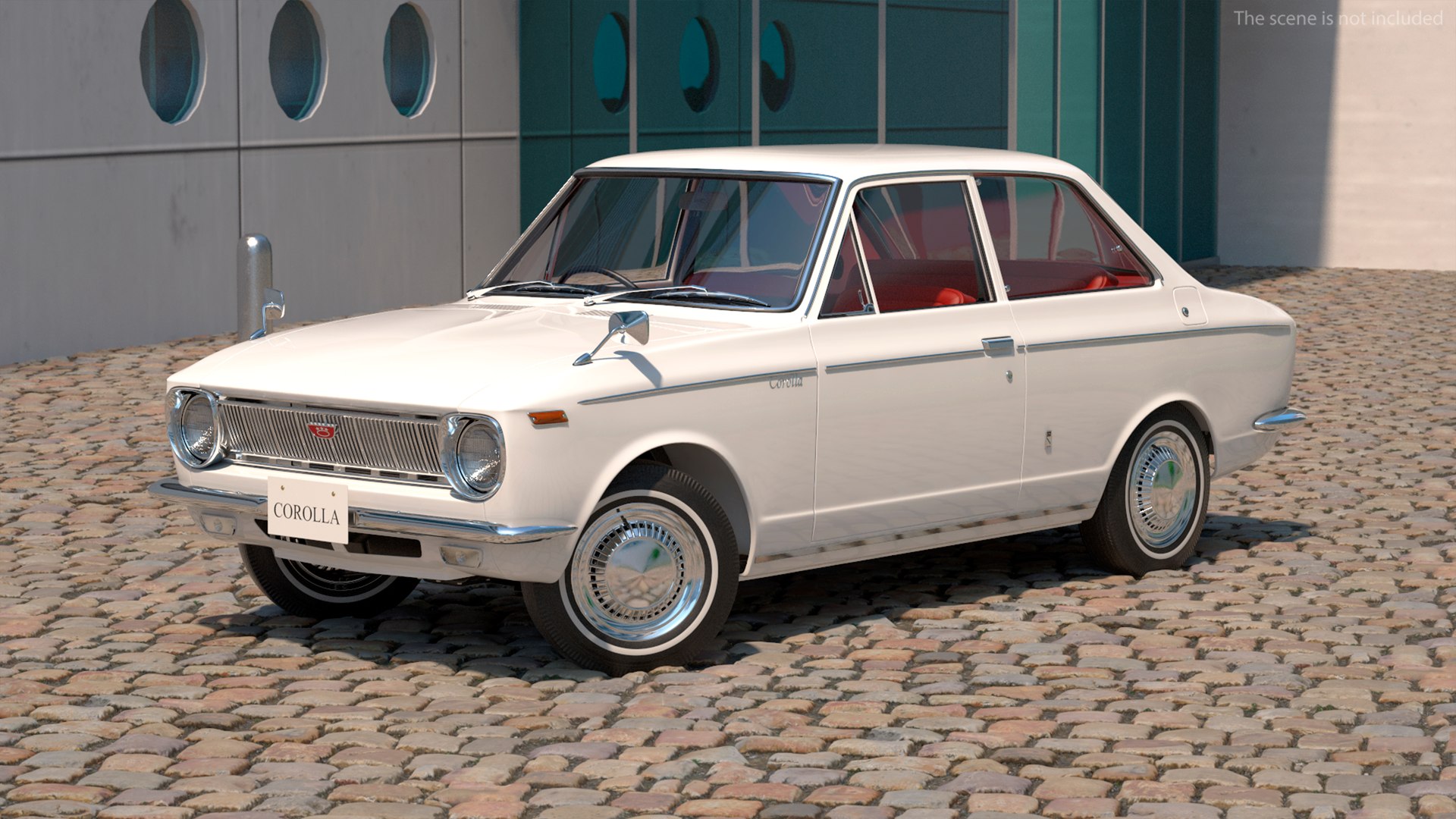 1st Gen Toyota Corolla E10 1966 White Rigged 3D model https://p.turbosquid.com/ts-thumb/jH/DBf05r/nQ/1stgentoyotacorollae101966whiterigged3dsmodel003/jpg/1695241348/1920x1080/fit_q87/828e8f10dc1834bb3ac13520602fda6c8d83caee/1stgentoyotacorollae101966whiterigged3dsmodel003.jpg