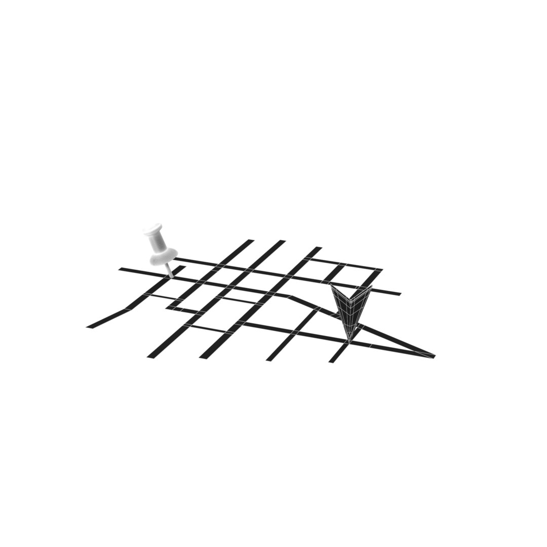 3D Map Pin Location Model - TurboSquid 2457638