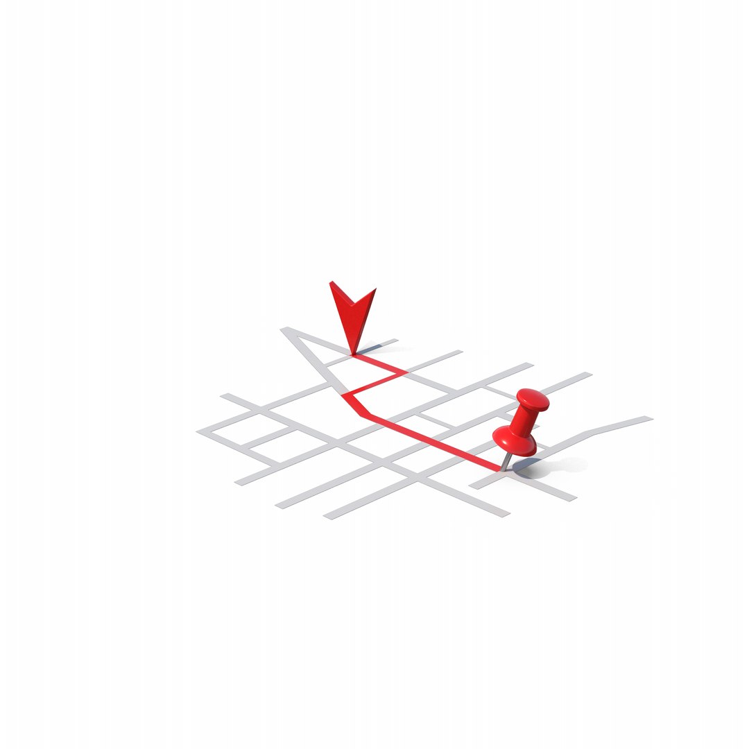 3D Map Pin Location Model - TurboSquid 2457638