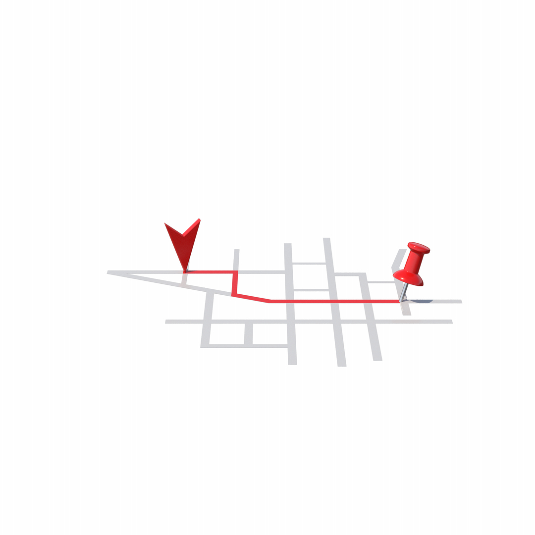 3D Map Pin Location Model - TurboSquid 2457638