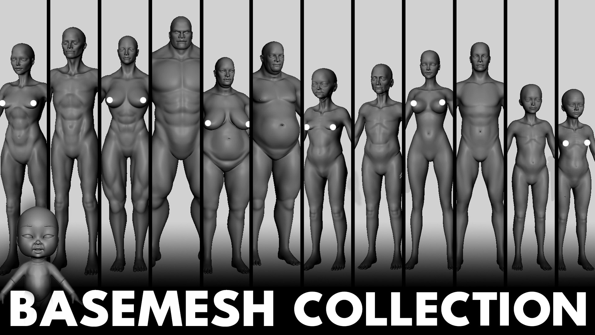3D Ultimate Basemesh Collection  82 Models https://p.turbosquid.com/ts-thumb/jH/GMblKW/tc/basemeshcollection111/jpg/1754026529/1920x1080/fit_q87/bc546cc937ef47d3a064e3e1ea3abaa7e2a96c4a/basemeshcollection111.jpg