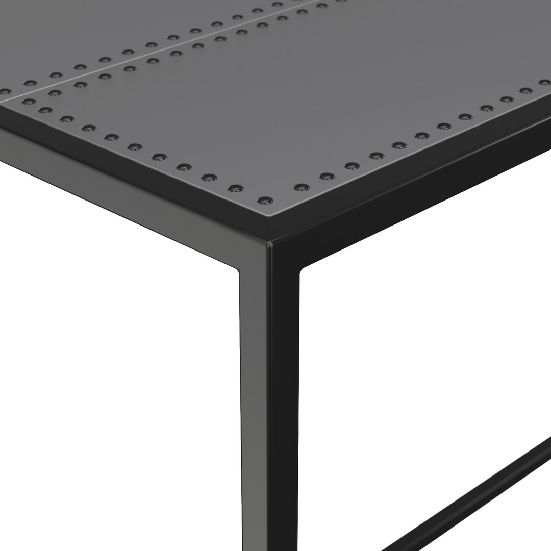 Phillip Console Table FHCIMP-140A 3D Model - TurboSquid 2063168