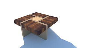 3D coffee table model