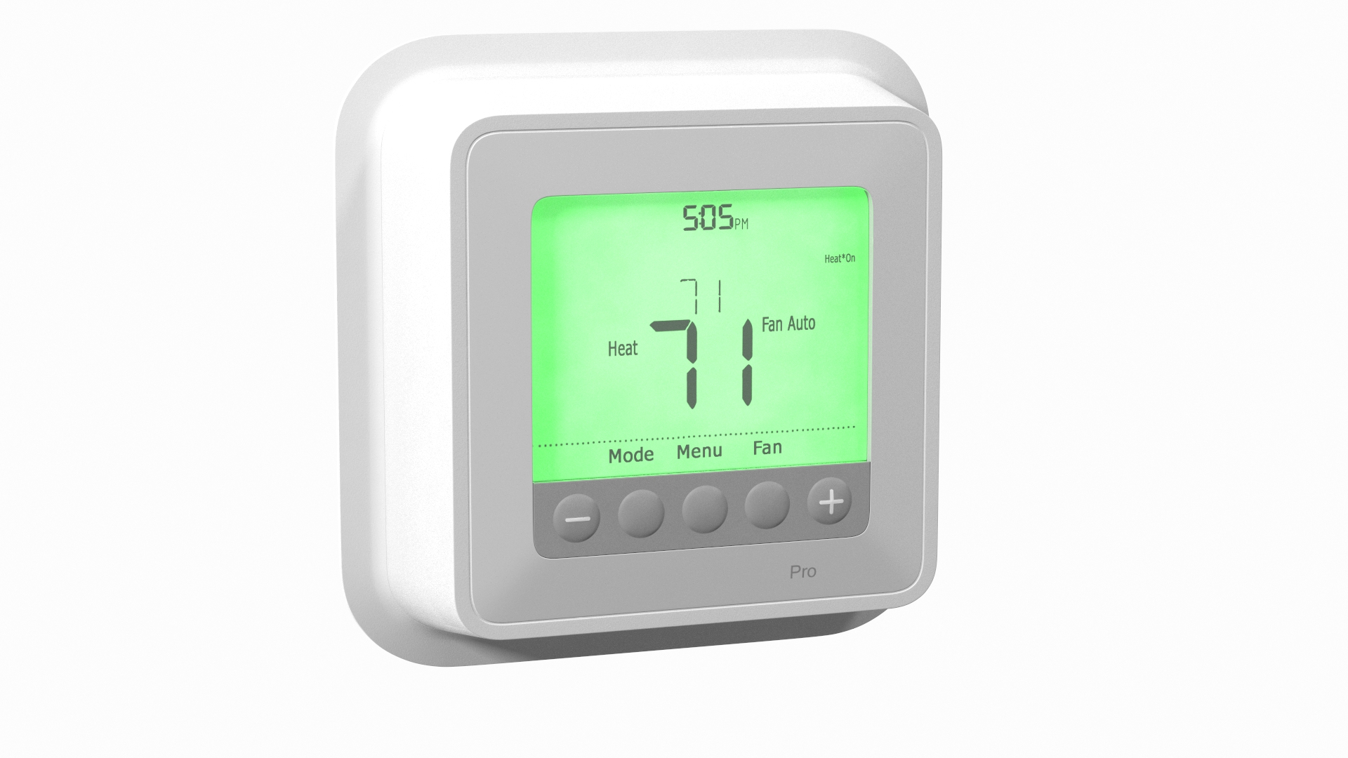 Digital Programmable Thermostat Model TurboSquid 1839609