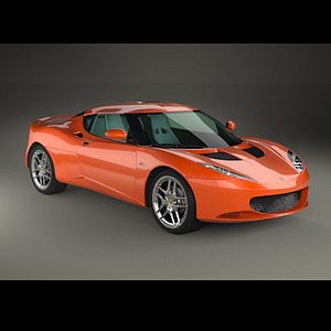 car evora sports 3d model