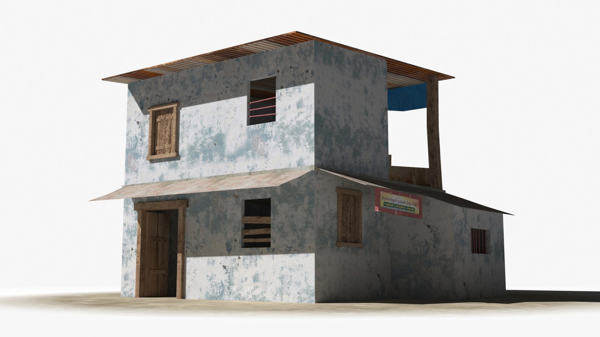 3D Model Slum X9 - TurboSquid 2301209