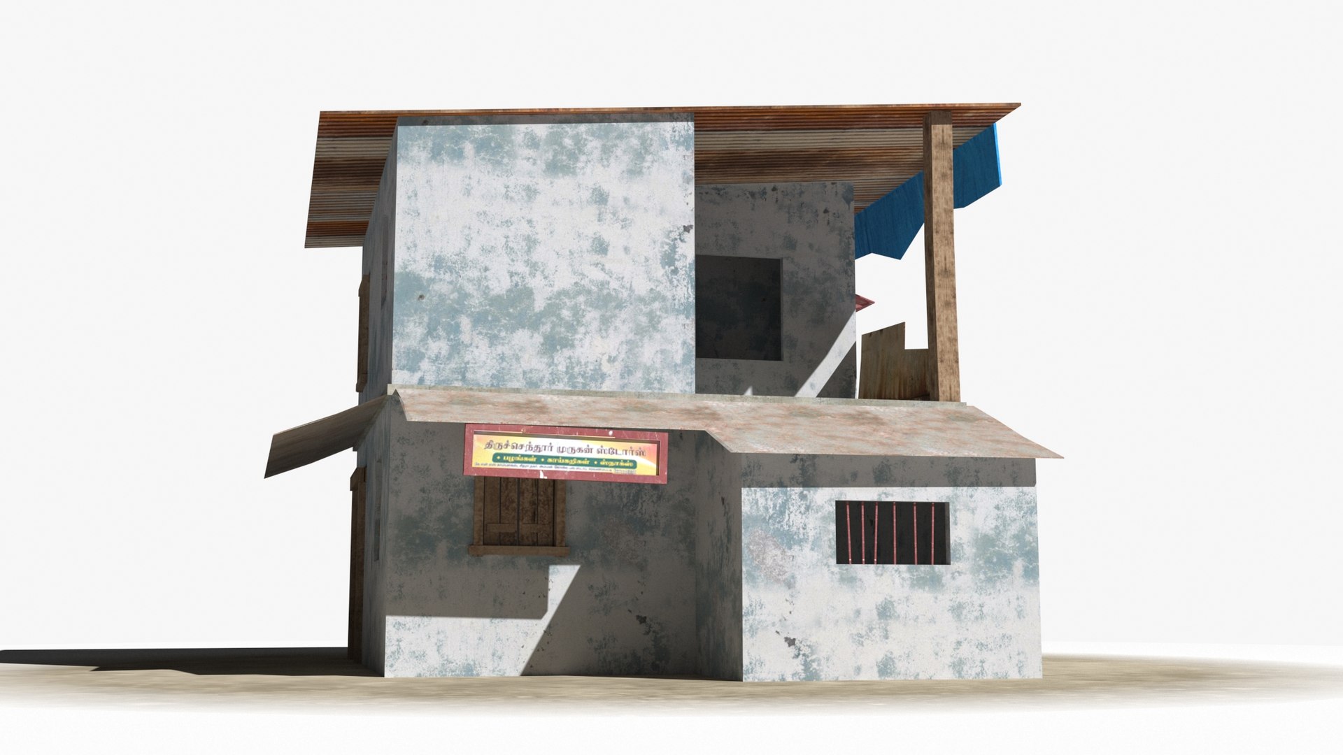 3D Model Slum X9 - TurboSquid 2301209