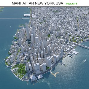 Manhattan in New York USA