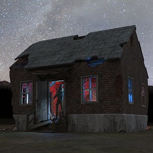 Destroyed Zombie Country House