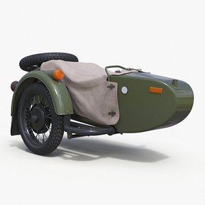 Retro Motorcycle Cradle Green
