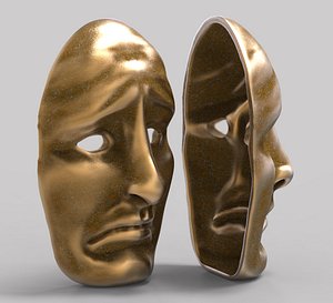 Sad Mask 3D