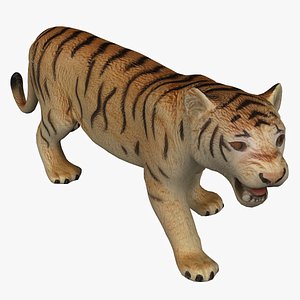 Tiger Toy Sculpture