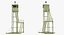 military observation tower 3D model