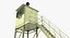 military observation tower 3D model