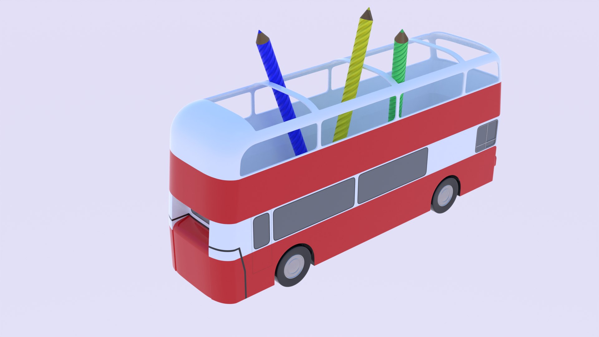 Pen Holder PBR 8K 3D Model - TurboSquid 2173383
