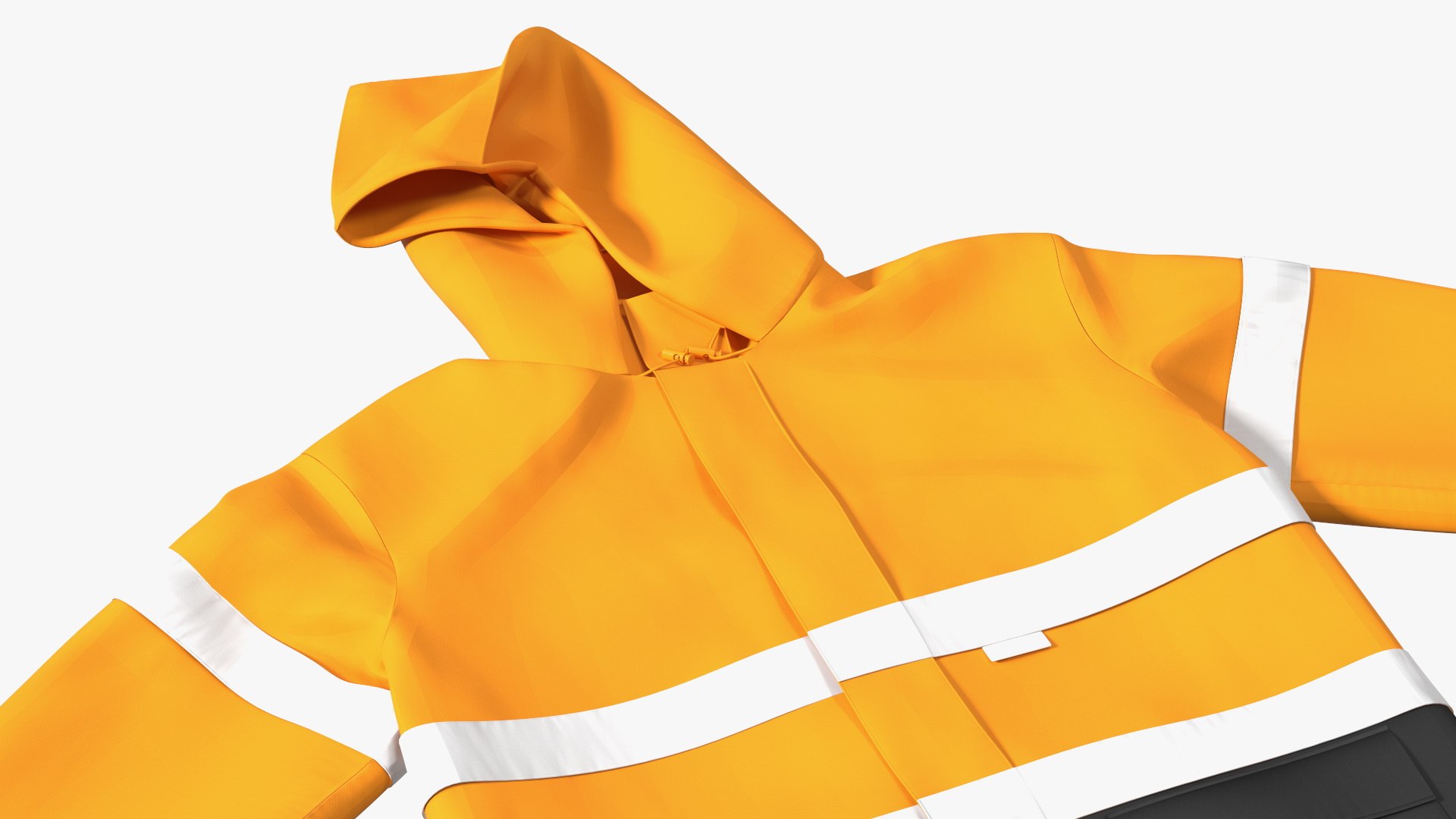 3D Safety Rain Suit High Visibility model TurboSquid 2128299