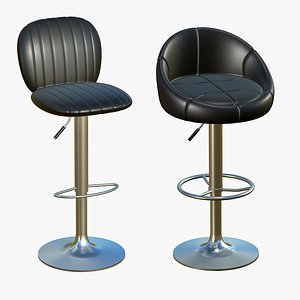 3D Stool Chair V183 model