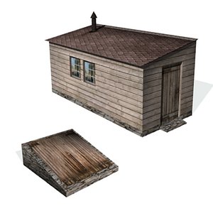 historical cellar kitchen house 3ds