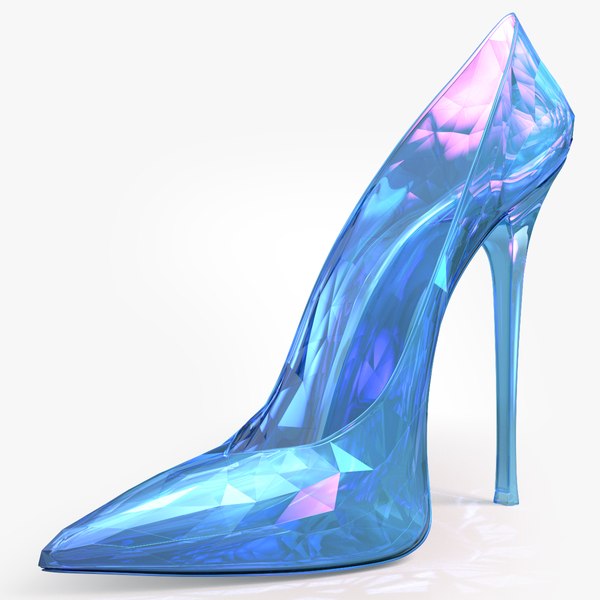 modelo 3d Zapatos de cristal - TurboSquid 1105692