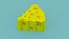 Morceau de Fromage Voxel