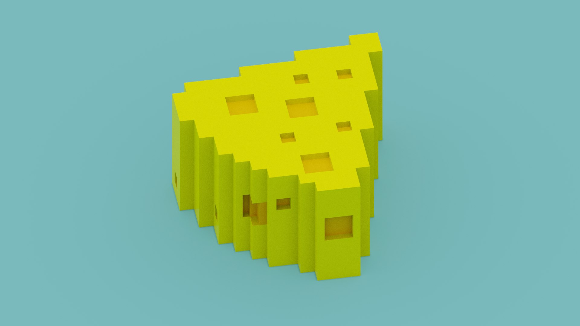 Voxel Cheese Piece 3D model https://p.turbosquid.com/ts-thumb/jH/p15m4e/JY/spin202210211958100009/png/1666372778/1920x1080/fit_q87/8cd134ec2901dc0fd75d731bdde3fdba6bc16621/spin202210211958100009.jpg