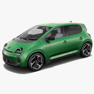 Renault Twingo E-Tech EV 2027 with interior